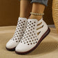 📢📢50% OFF !! ⏰Women's Breathable Hollow-Out Flat Shoes