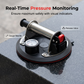 8-Inch Glass Vacuum Suction Cup with Pressure Gauge