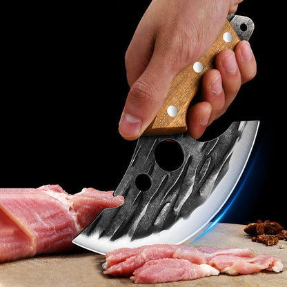 🔥While Supplies Last 50% OFF!🎉 Hand-Forged Mini Cleaver Knife with Sheath