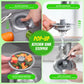 3-in-1 Pop-Up Kitchen Sink Drain Strainer
