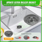 3-in-1 Pop-Up Kitchen Sink Drain Strainer