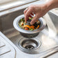 3-in-1 Pop-Up Kitchen Sink Drain Strainer
