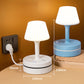 3-outlet power strip with 2 USB-A and 2 USB-C ports, featuring a built-in desk lamp, compatible with 220V-240V, maximum power 3250W, 13A, 1.8m cable, suitable for home, kitchen, outdoor, hotel, office, and cruise vacation use