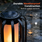🏮☀️ Solar Flickering Flame Lantern – Waterproof & auto-on – Realistic warm glow, perfect for patios, gardens or pathways – no wiring needed 🌙