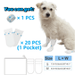 🐾 Disposable Dog Paw Covers | 20–60 Pack