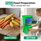 Electric poultry feed grinder