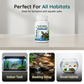 Professional water purification tablets for turtle aquariums