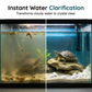 Professional water purification tablets for turtle aquariums