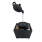 Floating Illusion Teapot Water Fountain Decor