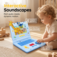 🥳2026 HOT SALE🥳💞50K+ SOLD!👧🎵 50% OFF! Interactive Simulation Toy Laptop – Scrolling screen, cheerful music & tactile buttons. Boosts fine motor skills & hand‑eye coordination! 🖥️✨