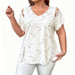 🎉 LIMITED TIME 50% OFF! 👚 Cutout V-Neck Tee – Effortless Side-Tie Chic 🌸