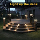 ☀️ Solar Deck Lights | Warm Step & Patio Glow