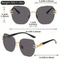 🎁2026 New Arrivals 49% OFF💥Statement Rimless Sunglasses