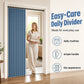 ⭐No-Drill Magnetic Accordion Door Curtain