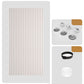 ⭐No-Drill Magnetic Accordion Door Curtain