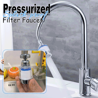 🚰 360° Faucet Filter Nozzle | Flexible Sink Rinse
