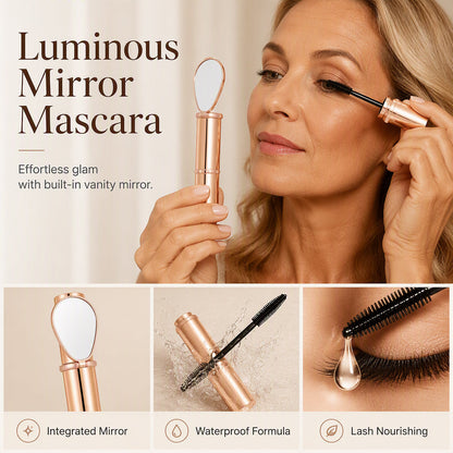 Portable 2-in-1 Black Mascara