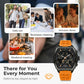 Men's Dual Display Sports Watch with Luminous Dial