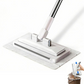 Hands-Free Flat Mop with Universal Cloth Clamp
