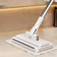 Hands-Free Flat Mop with Universal Cloth Clamp