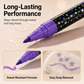 24-Color Face & Body Glitter Marker Set with Dual Tips