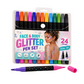 24-Color Face & Body Glitter Marker Set with Dual Tips