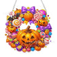 ⏳🔥LIMITED-TIME 50% OFF! ⏰🍂 Autumnal Pumpkin Wreath Diamond Painting Hanging Decor, Complete DIY Kit