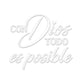 Spanish Inspirational Quote Car Sticker