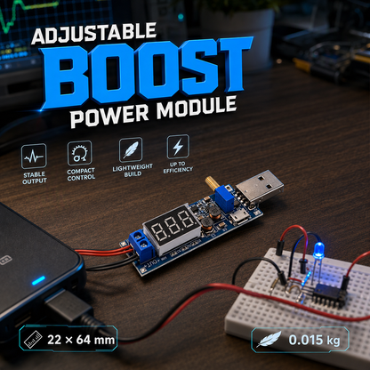 Adjustable USB Power Supply Module
