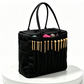 Canvas Yarn Storage Bag with Needle Pockets