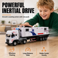 Pull-Back Alloy Command Truck Toy