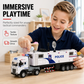 Pull-Back Alloy Command Truck Toy