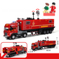Pull-Back Alloy Command Truck Toy