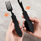 [Practical Gift] 4-In-1 Outdoor Folding Multifunctional Tableware