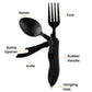 [Practical Gift] 4-In-1 Outdoor Folding Multifunctional Tableware