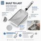 Stainless Steel Fine Mesh Cat Litter Scooper