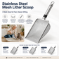 Stainless Steel Fine Mesh Cat Litter Scooper