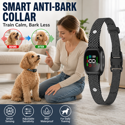 Smart Anti-Bark Collar for Dogs