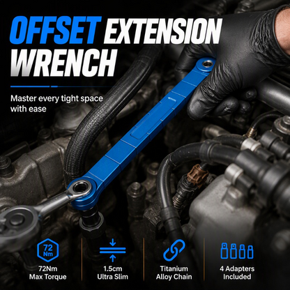 🔧 Hot Deal | Extended Reach Ratchet Wrench