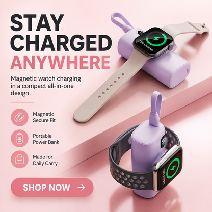 🔋 Hot Deal | 5000mAh Magnetic Power Bank