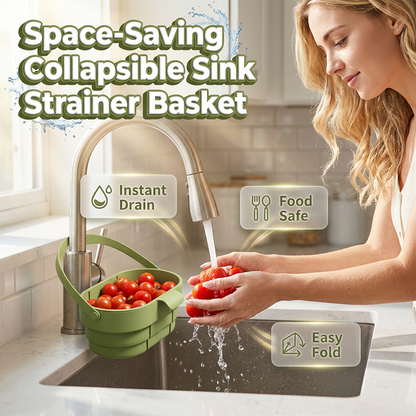 🥬 Hot Pick | Collapsible Sink Strainer