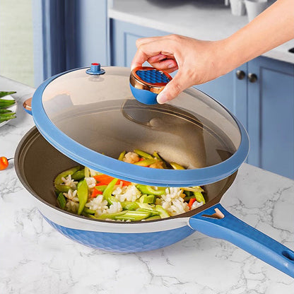 🍳 Titanium Non-Stick Frying Pan Set – 39.5cm Multi-Stove Kitchen Upgrade