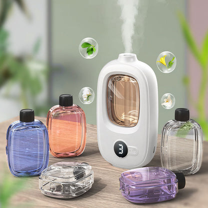 🌿 Automatic Aromatherapy Diffuser – 4-Level Timed USB Fragrance Sprayer