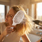 Vented Boar Bristle Brush for Curly Hair