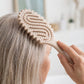 Vented Boar Bristle Brush for Curly Hair