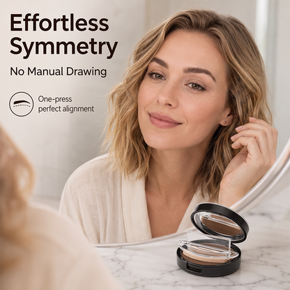 ✨ Eyebrow Stamp Powder Kit – 3 Brow Shapes, 3 Shades, 6g