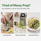 🥒 4-in-1 Handheld Vegetable Spiralizer – Compact Slicer