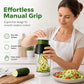 🥒 4-in-1 Handheld Vegetable Spiralizer – Compact Slicer