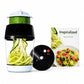 🥒 4-in-1 Handheld Vegetable Spiralizer – Compact Slicer