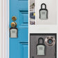🔐 4-Digit Key Lock Box with Removable Hook – Aluminium